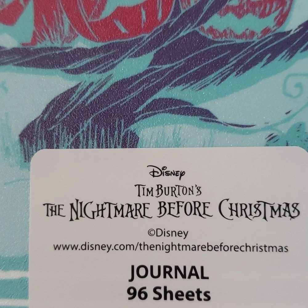 The nightmare before Christmas journal NWT 96 pages